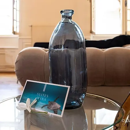 Mana - Matahina Avec Vue Superbe Sur La Place Ducale Et Parking Prive Inclus 아파트